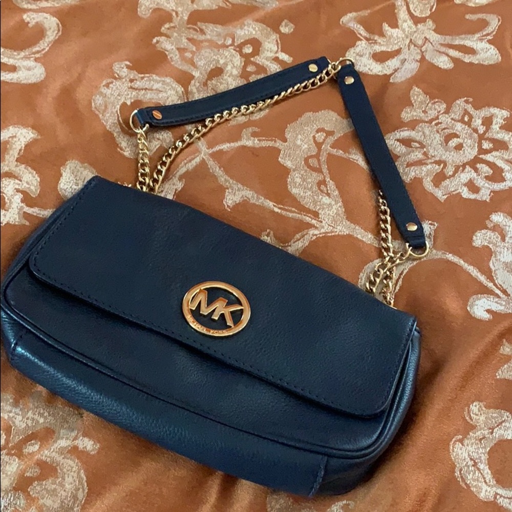 MK Navy Blue Shoulder bag